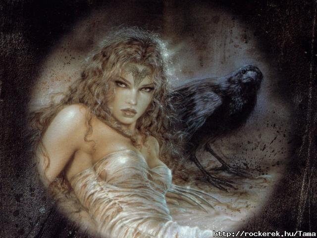 Lady and Crow