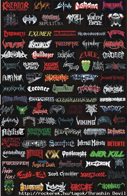 Thrash bandk logi