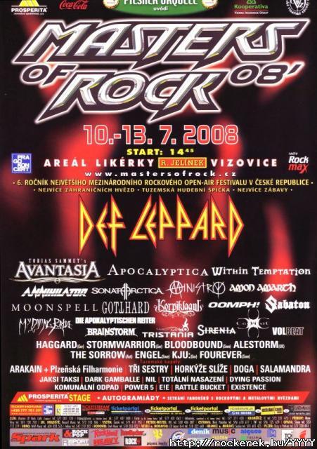 Masters of rock 08 xD
