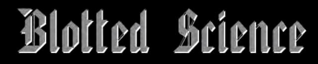 Blotted Science logo